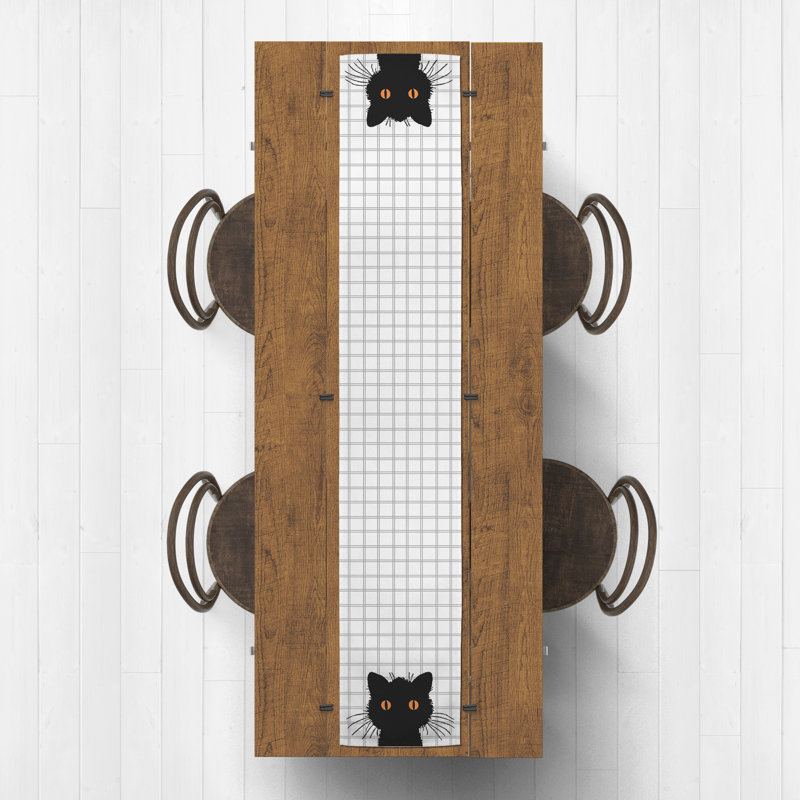 Escanaba Plaid Halloween Table Runner, 72cm L x 16cm W