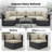 Custom Size Outdoor Cushion Cover Set Replacement Slipcovers for Specific Patio Seating Groups-347180373-361808170-361808169