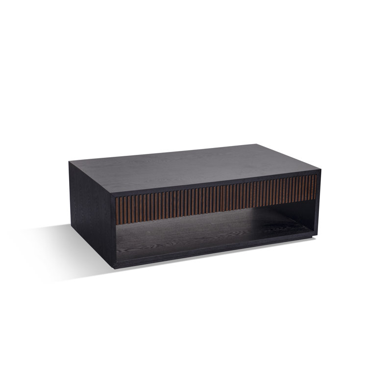 Sanath Floor Shelf Coffee Table with Storage