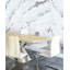 Panneau mural en simili marbre blanc et orange 23,6 po x 11,8 po Falkirk Moray (paquet de 1)