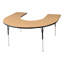 Table d'activité 60 "x 66" en forme de T avec pieds réglables-573455674-580520429-538156477