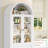 69.7"H Arched Freestanding Bathroom Cabinet-1962368433