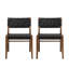 Ensemble de 2 chaises d'appoint Modern Modern
