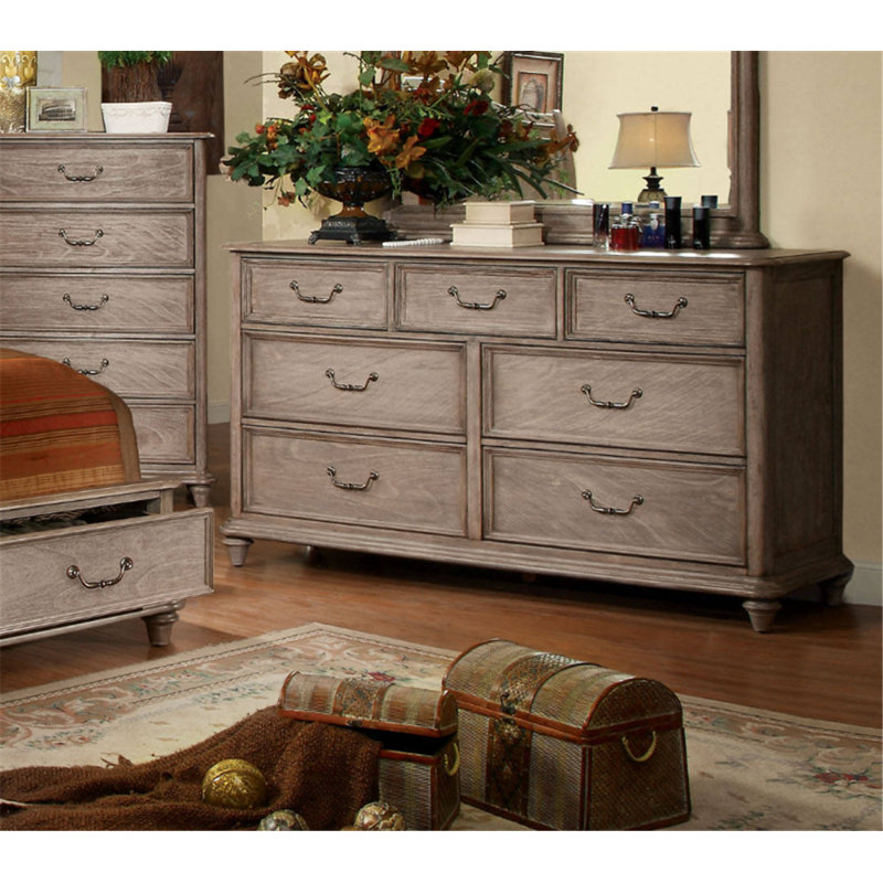 Commode double 7 tiroirs Bumgarner