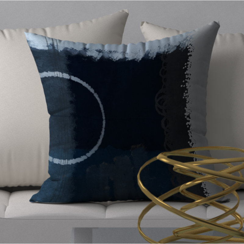Housse de coussin décorative carrée Deluxe Essential, H 18 po x l 18 po