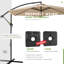 Ersheen 120'' Cantilever Umbrella-774912140