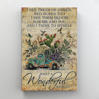 " Gardening What A Wonderful World "