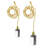 Cylinder Shaped Lucite Ceiling Fan Pull Chains-42482540