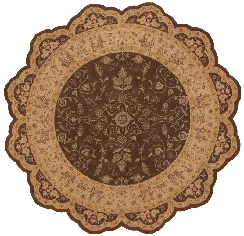 Lundeen Wool Oriental Indoor Rug, Novelty 6' x 6'