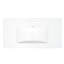 Meuble-lavabo sur pied moderne de 36 po, lavabo en céramique facile à nettoyer, quatre tiroirs, deux portes à fermeture en douceur, solution de rangement intelligente pour meuble-lavabo de taille moyenne avec poignées en aluminium, lisse-1025059756