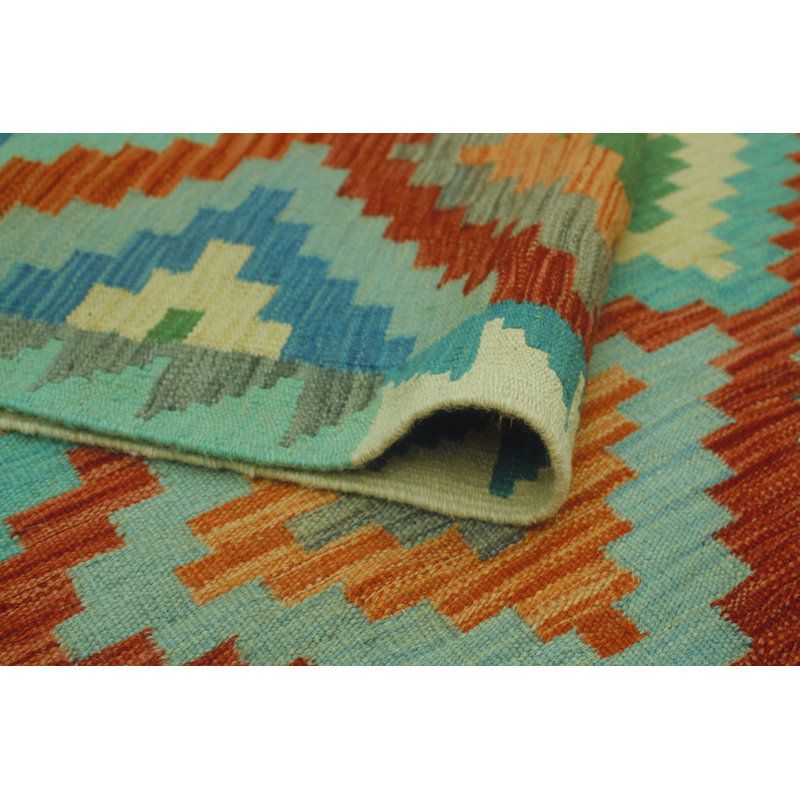 Bobbee Wool Geometric Indoor Rug