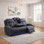 Ensemble de canapé de salon inclinable 2 pièces Brady-777750695