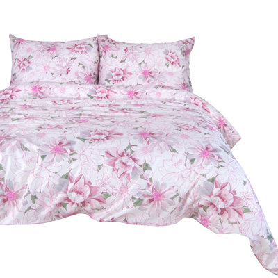 Cotton Duvet Cover Set with Pillow Shams Included