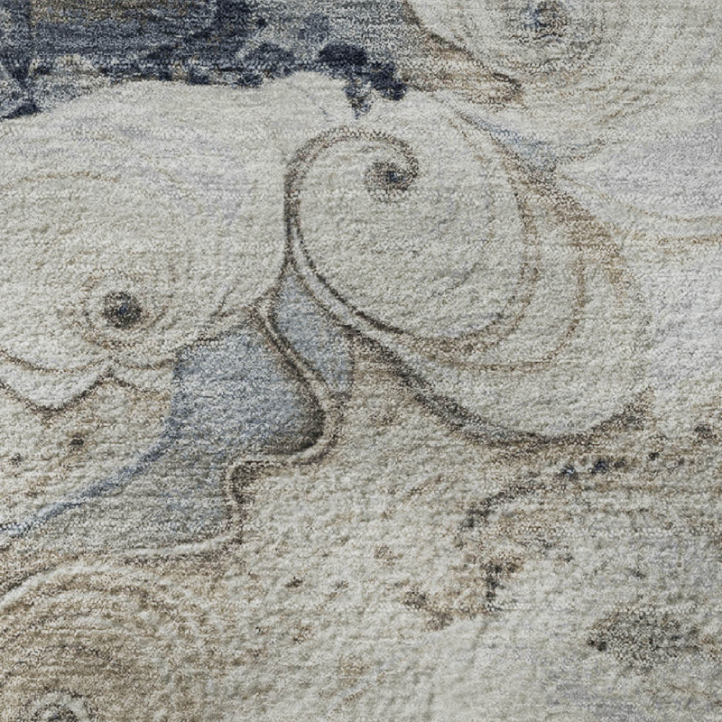 Premium Machine Washable Medena AMF1860 Abstract Rug, Rectangle 5' x 7'6"