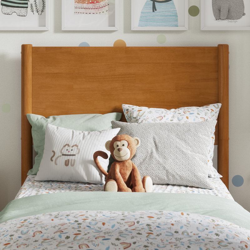 Lit plateforme Bromwyn, Simple, Caramel clair