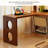 Simple Solid Wood Pine Rounded Corners Desk-794211548