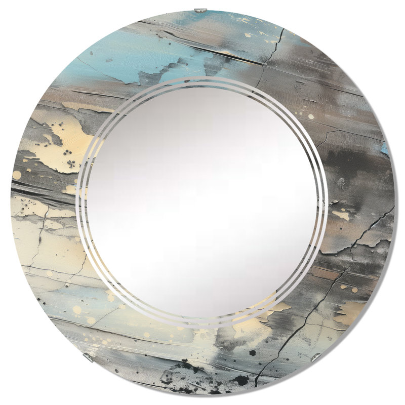 Miroir d'appoint Rock and Rock II, H 31,5 po x l 31,5 po x P 0,24 po
