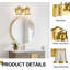 Luminaire de meuble-lavabo industriel moderne avec abat-jour en verre, finition élégante, éclairage ambiant doux, installation câblée, compatible avec les ampoules E26-904197803-904197801