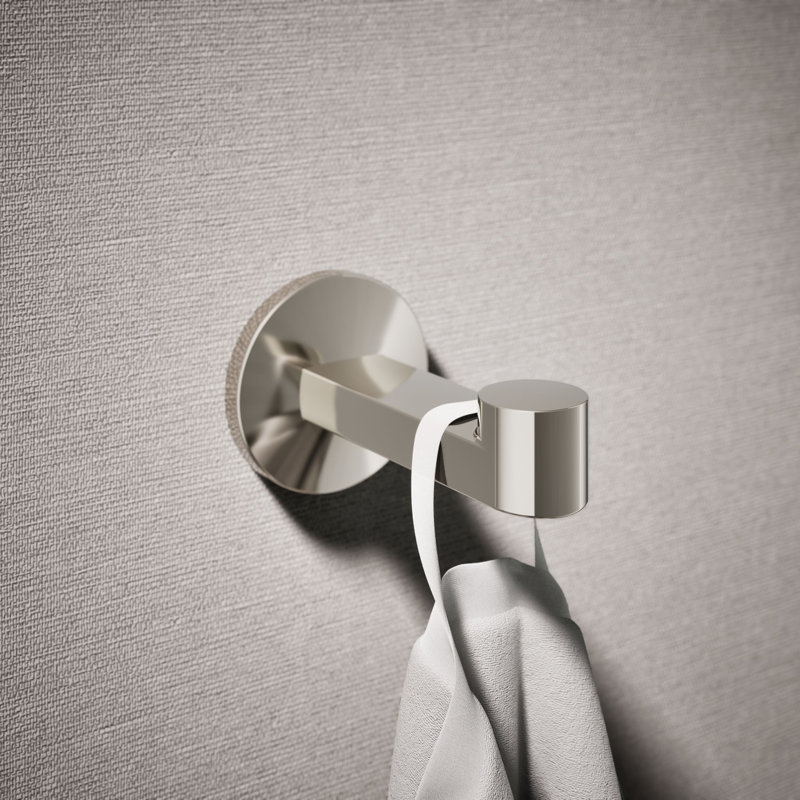 Components™ Robe Hook, Polished Nickel