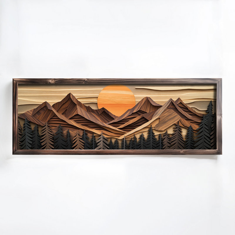 Élégante peinture décorative en panneau de fibres à densité moyenne, 15,7 x 47,2 x 0,1 pouces | 100% panneau de fibres à densité moyenne avec épaisseur de 3 mm, cadre 100% bois de pin | Œuvre d'art imprimé UV pour la décoration intérieure, le salon, le bureau, l'esthétique moderne