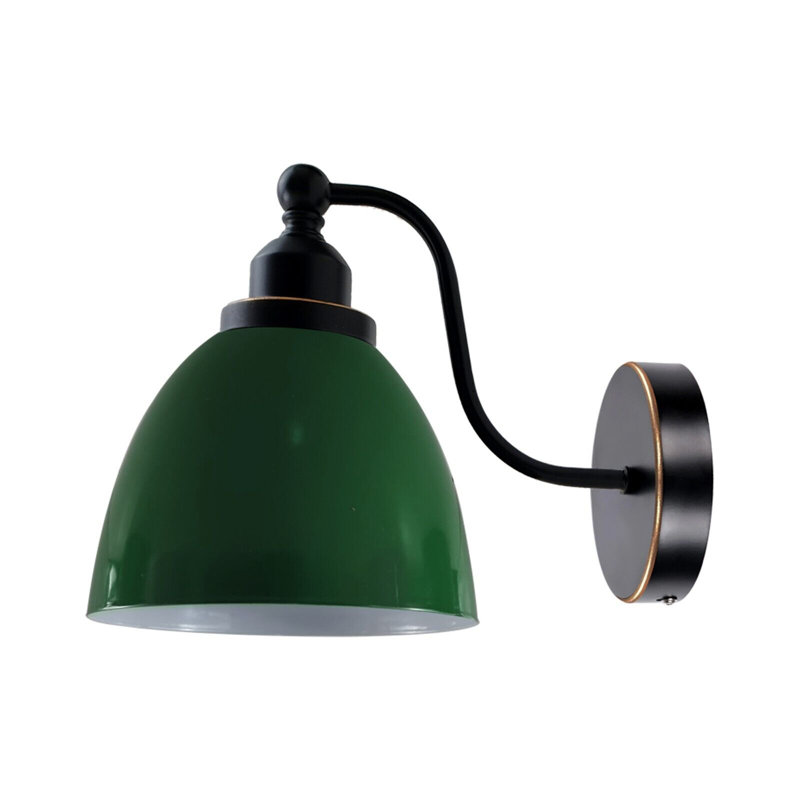 Mcclary Armed Sconce, No, White/Green