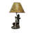 Ensemble de lampes de table 21 "en brun adonica