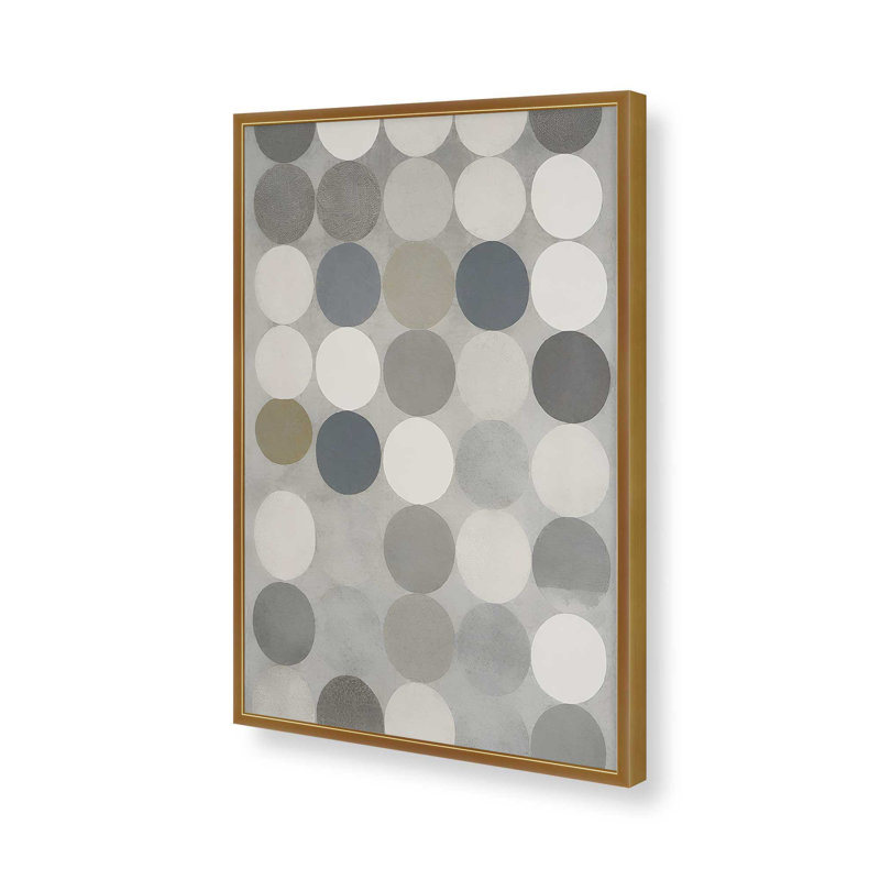 Impression sur toile gris en demi-teinte II par Elena Ray, Impression sur cadre ouvert sans papier mat, H 16 po x l 12 po