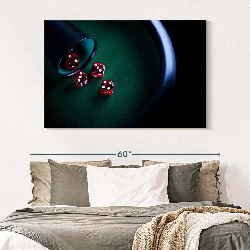 Senne Poker Dice, 34" H x 51" W