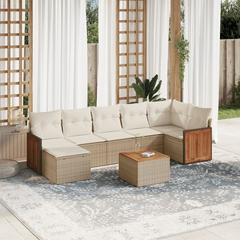 Ensemble de canapé de jardin Vidaxl
