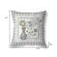 Coussin décoratif à motif floral 16 po x 16 po-101493905