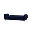 Anrey 3 Seater Velvet Sofa Bed-496235960