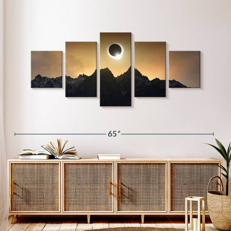 Spectacular Solar Eclipse, 24" H x 55" W
