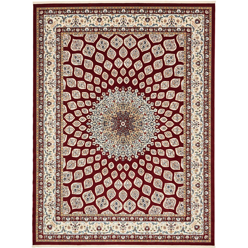 Tapis oriental Kelayeh Cabernet, Rectangle 10 pi x 13 pi
