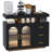 Katracy 39.37'' Sideboard With LED Light-1854614508