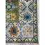 Tapis vert traditionnel en laine noué à la main vert olive-1195230121