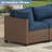 7 Piece Sectional Seating Group With , Coffee Table, 6317Bu-A-124609706