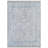 Griffey Oriental Machine Washable Blue/Ivory Non-Slip Backing Area Rug-1285685849