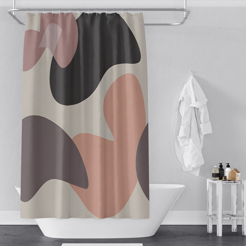Rideau de douche Alfanette, H 72 po x l 70 po