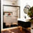 Kosmonia 58"-60" Wide X 72 "High Double Sliding Shower Door with 1/4-inch Tempered Glass