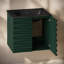 Ensemble de meuble-lavabo mural avec lavabo 24 po Judd-399043312-399043314