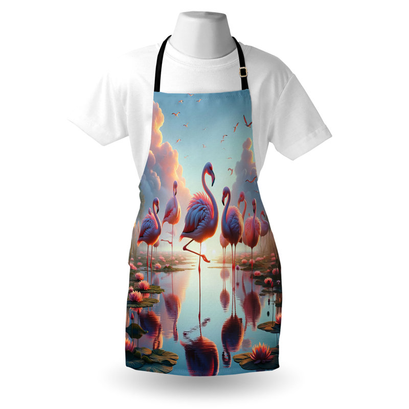 No Pattern Bib Apron