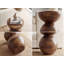 Natural Mango Wood Round Side Table