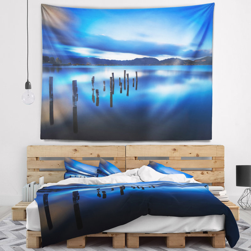 Photographie de paysage Schafer Blue Lake Sunset, H 32 po x l 39 po