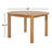 Truro Round Teak Outdoor Dining Table , 48'' in. W 48'' in. D