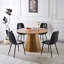 Table de salle à manger extensible Mid-Century moderne, table de salle à manger multifonctionnelle pour 6 à 10 personnes et grande table basse