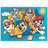 Licensed Nickelodeon Paw Patrol Team Blue Multi-Colored Easy Care Non-Slip Soft Polyester Kids Rug 3x5