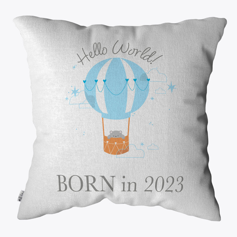 White Square Throw Pillow Cover