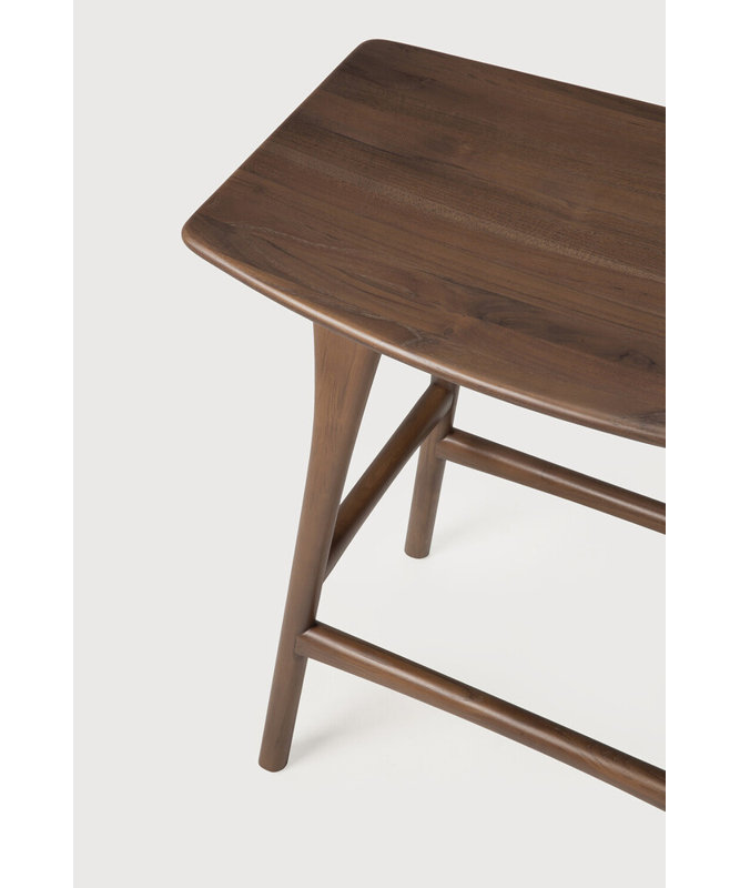 Osso Solid Wood, Teak, Counter Stool (26.5" Seat Height)