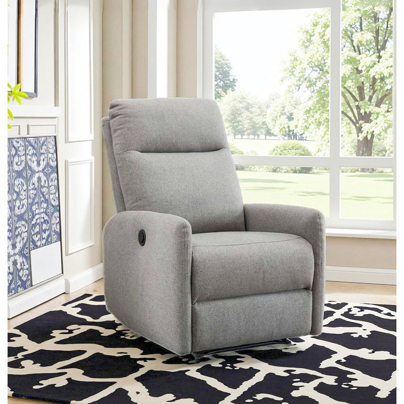 78cm Wide Modern Upholstered Electric Power Recliner