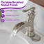 Robinet de salle de bains monotrou avec ensemble de drainage-59998224